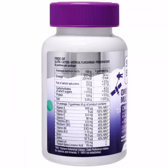 Витамины Swiss Energy Swiss Energy OMEGA-3 MULTIVIT jeleuri gumate N60 - 2