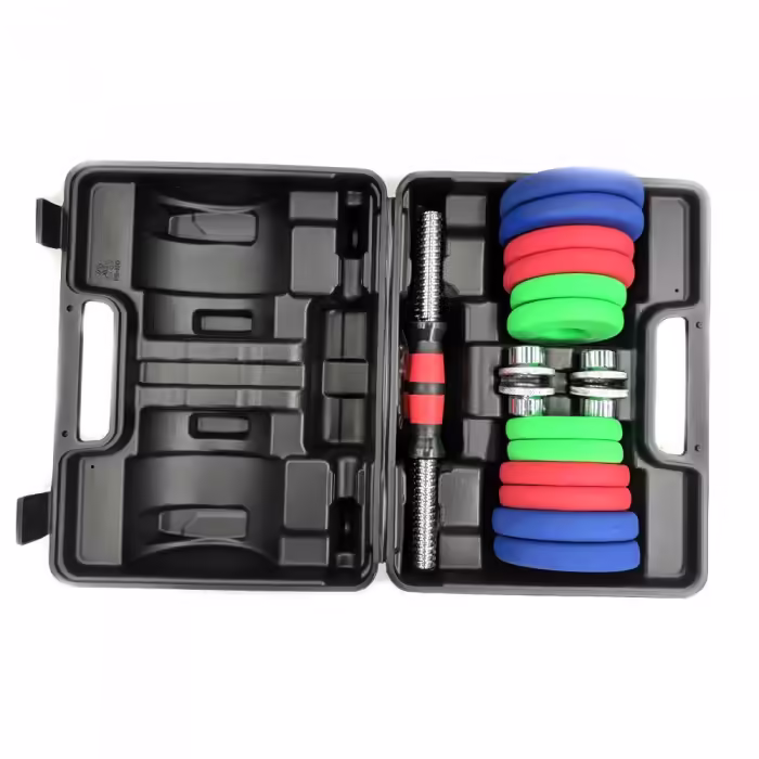 Set gantere si bara LINUO dumbbell-05 - 3