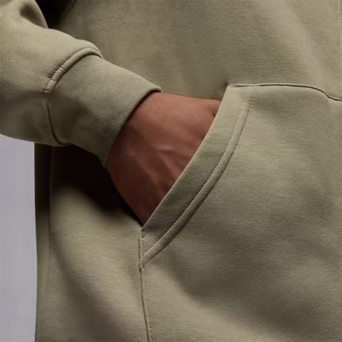 Толстовка Nike M J BRKLN FLC FZ Зеленый XS - 7