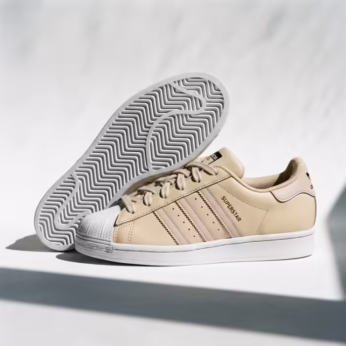 Кроссовки Adidas Superstar W Бежевый 41.5 - 8