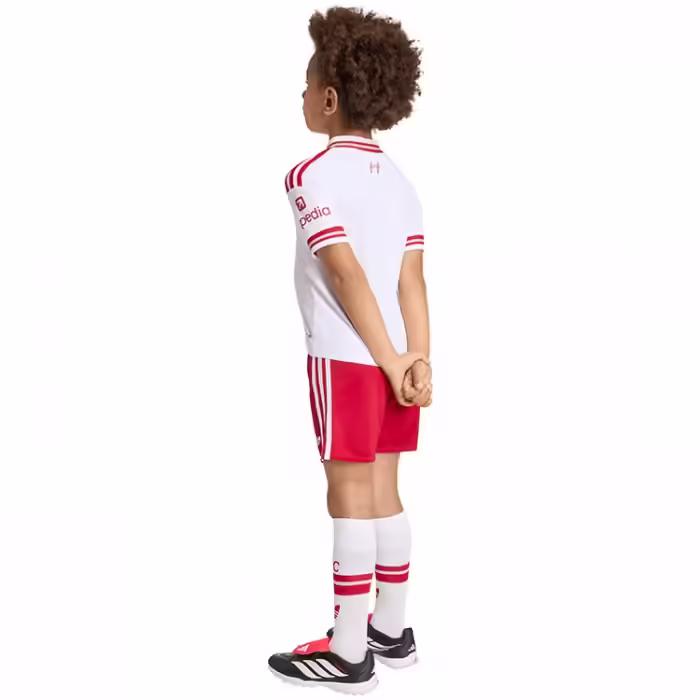 Набор футболка + шорты Adidas Liverpool FC 26/27 Away Белый/Красный 98 - 2