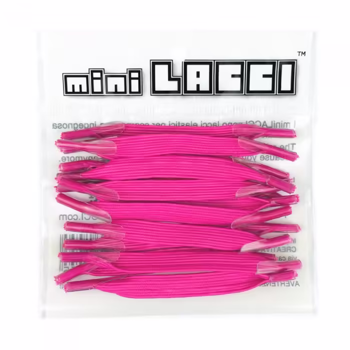 Set sireturi 12 buc miniLACCI ML-05 Roz