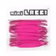 Set sireturi 12 buc miniLACCI ML-05 Roz