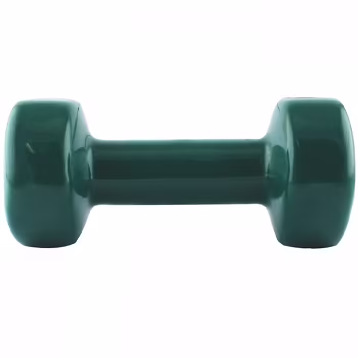 Гантель 4 кг HMS Vinyl Dipped Dumbbells (Fitbell) Зеленый 4 kg