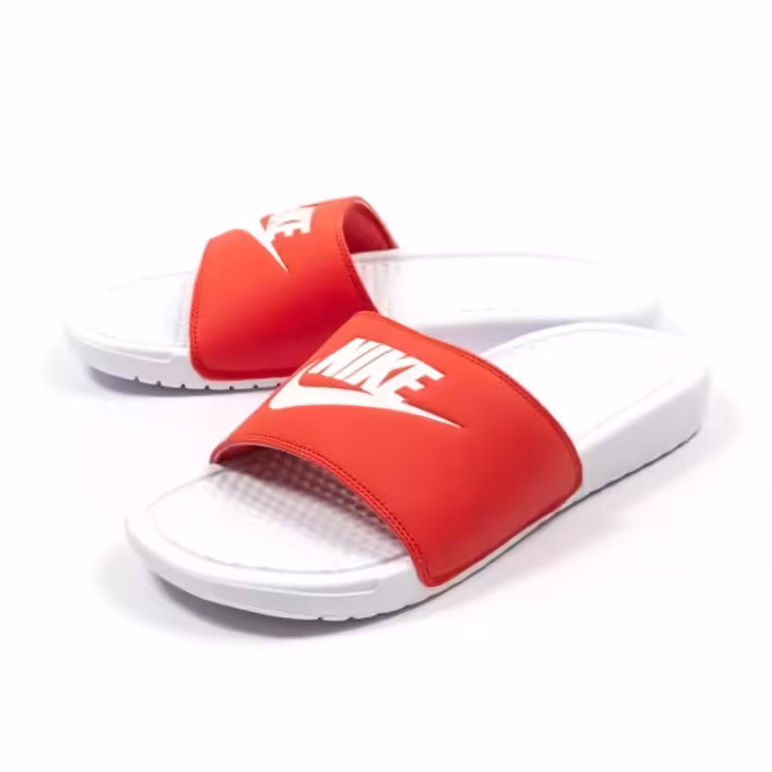 Slapi Nike BENASSI JDI Rosu-alb 44 - 2