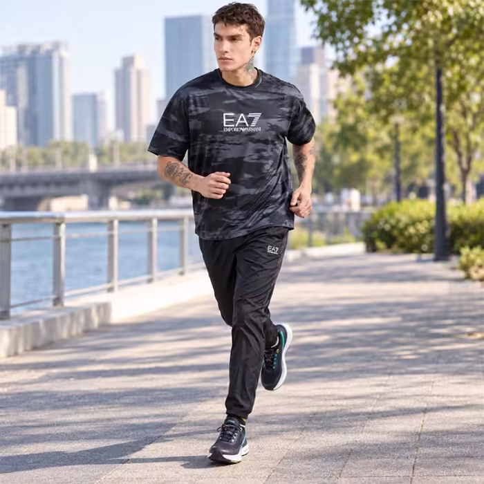 Футболка EA7 EMPORIO ARMANI VENTUS7 M TEE GRAPHIC ALLOVER - 9
