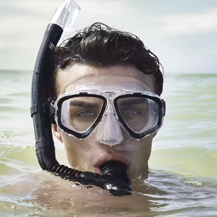 Комплект маска+трубка для плавания Speedo  Adventure Mask Snorkel - 2