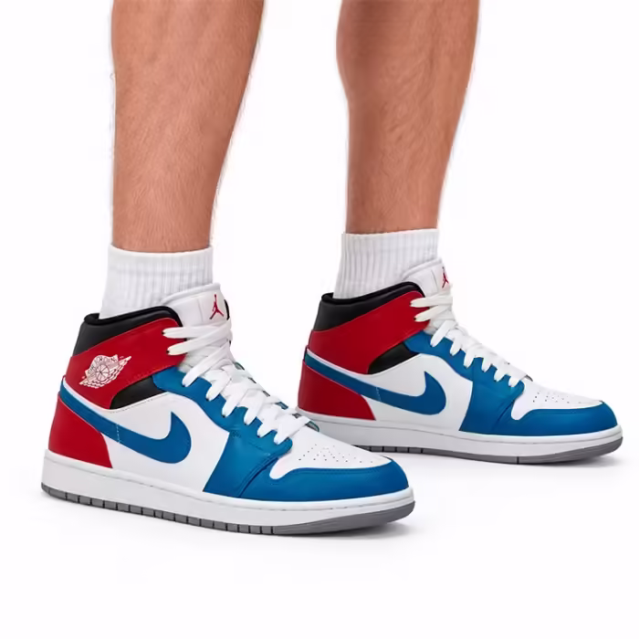 Incaltaminte Sport Nike AIR JORDAN 1 MID Alb 41 - 9
