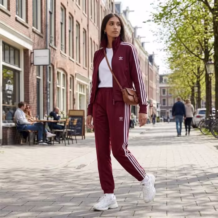Толстовка Adidas FIREBIRD TT  PB Бордовый XS - 7