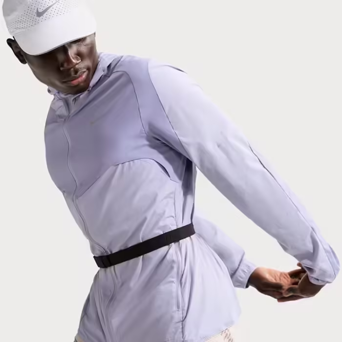 Ветровка Nike Stride Plus Голубой M - 4