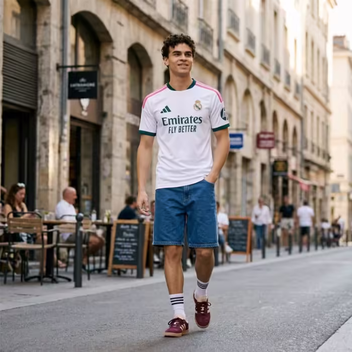Футболка Adidas REAL MADRID 26/27 HOME Белый S - 7