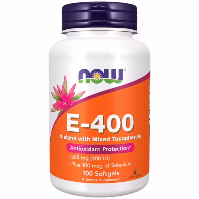 Vitamine Now Foods E-400, Mixed Tocopherols