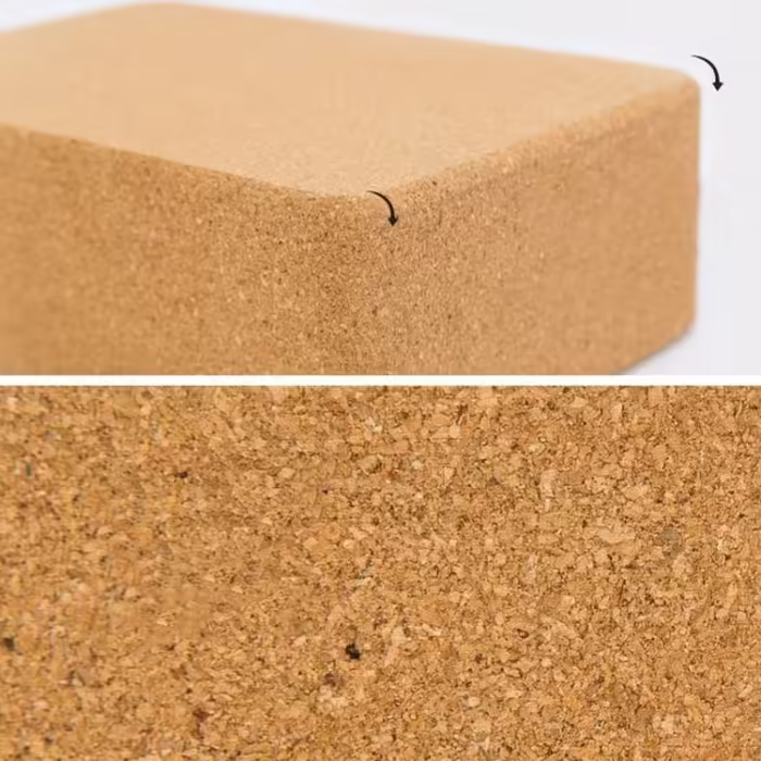 Блок для йоги Nova Yoga block Коричневый 22.5x15x7.5 cm - 2