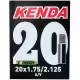 Камера KENDA 20x1.75-2.125, 47/57-406 A/V