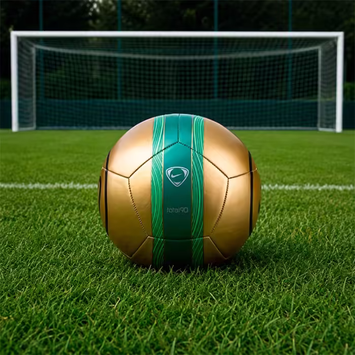 Мяч футбольный Nike ACADEMY T90 Золотистый 5 - 7