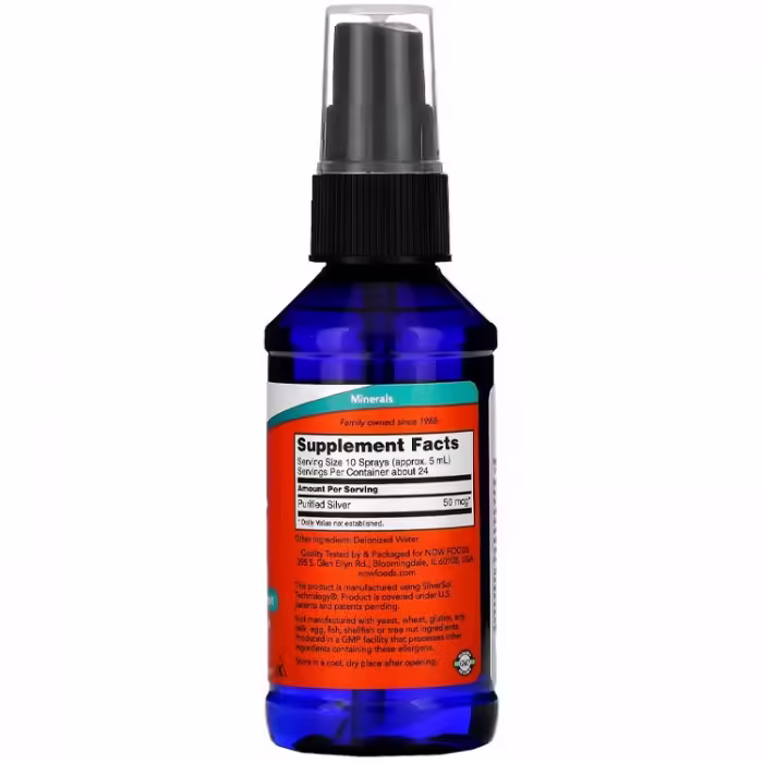 Витамины Now Foods Silver Sol - 2