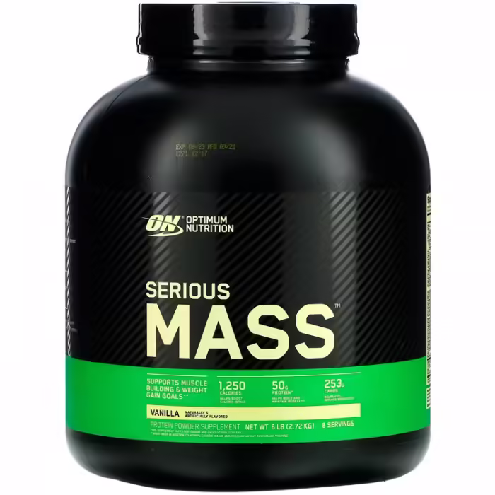 Гейнер Optimum Nutrition SERIOUS MASS VANILLA 6LB