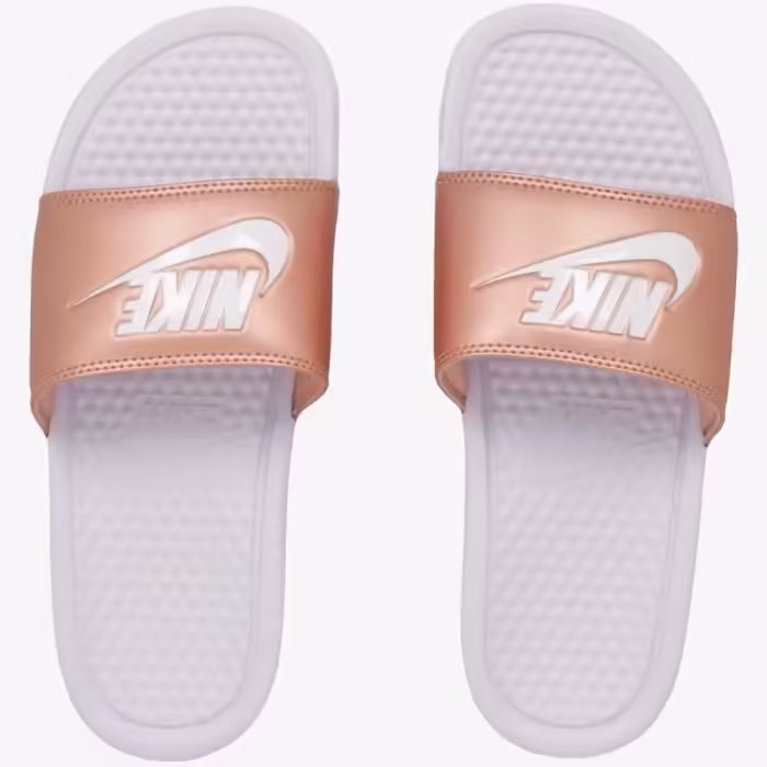 Slapi Nike WMNS BENASSI JDI Alb-rosu  36.5