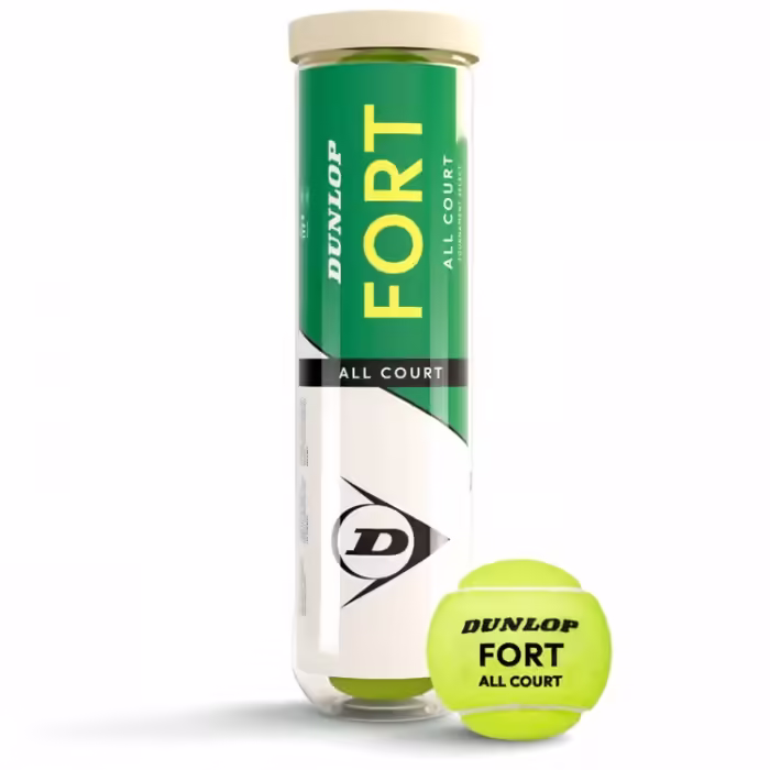 Набор мячей для тенниса 4 шт Dunlop FORT All Court 4B PET - 2