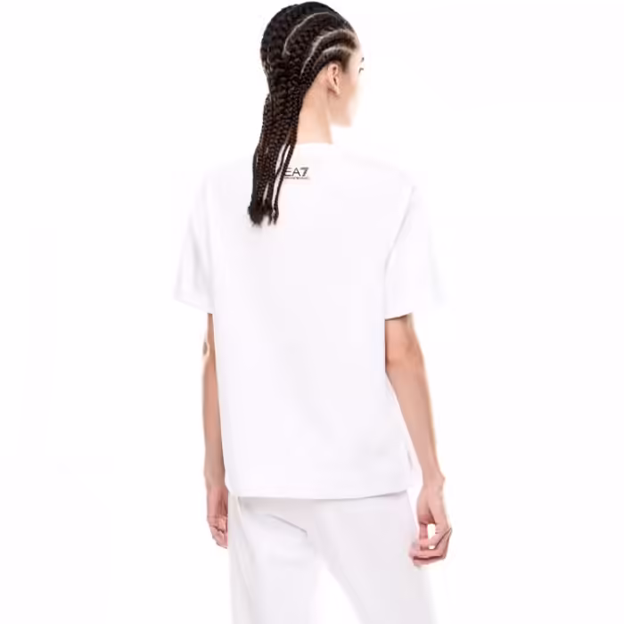 Футболка EA7 EMPORIO ARMANI TRAIN LOGO SERIES W TEE CRYSTA - 5