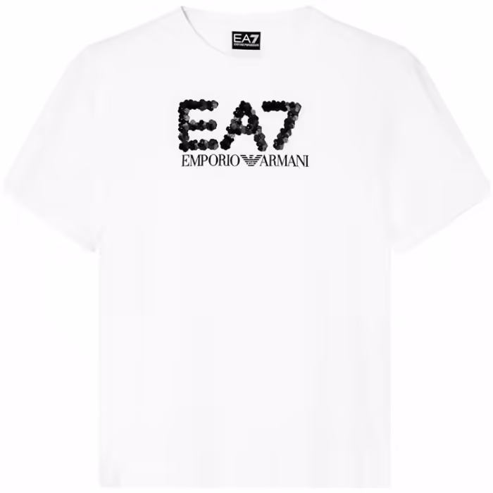 Футболка EA7 EMPORIO ARMANI TRAIN LOGO SERIES W TEE CRYSTA - 7