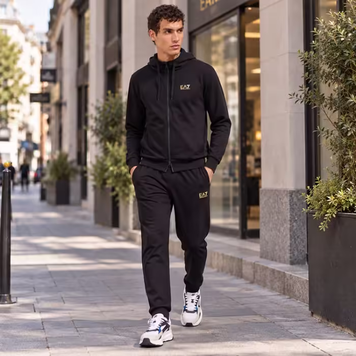 Толстовка EA7 EMPORIO ARMANI TRAIN CORE ID M HOODIE FZ COFT - 9