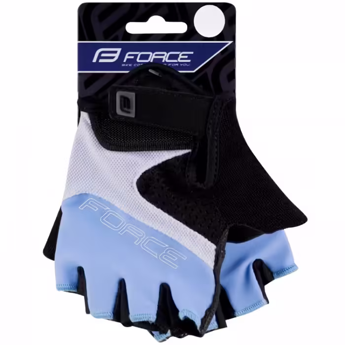 Перчатки велосипедные Force RAB 2 gel LADY - 2