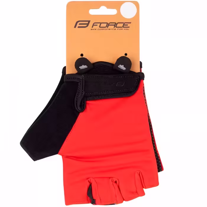 Велоперчатки с короткими пальцами Force FUN - 2