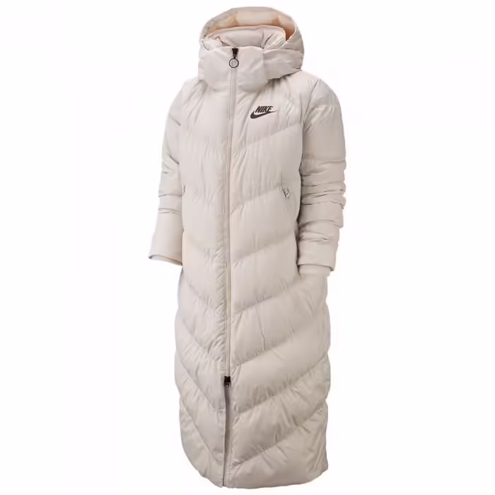 Scurta Nike W NSW DWN FILL PARKA LONG STMT Alb S