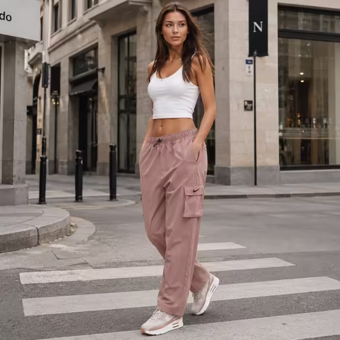 Брюки Nike W NSW ESSNTL WVN HR PNT CARGO - 7