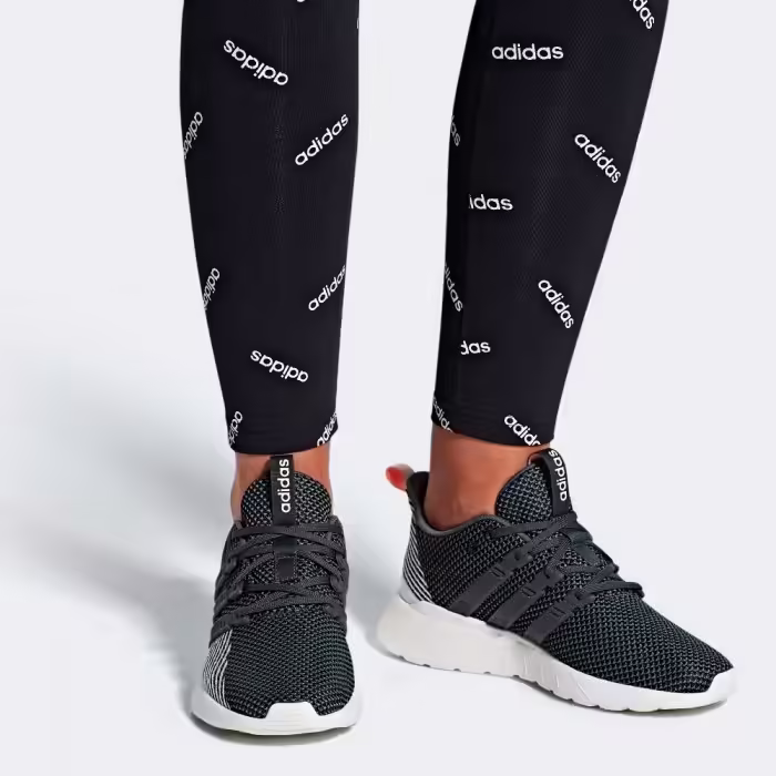 Кроссовки Adidas QUESTAR FLOW Черный/Серый/Розовый 37.5 - 4
