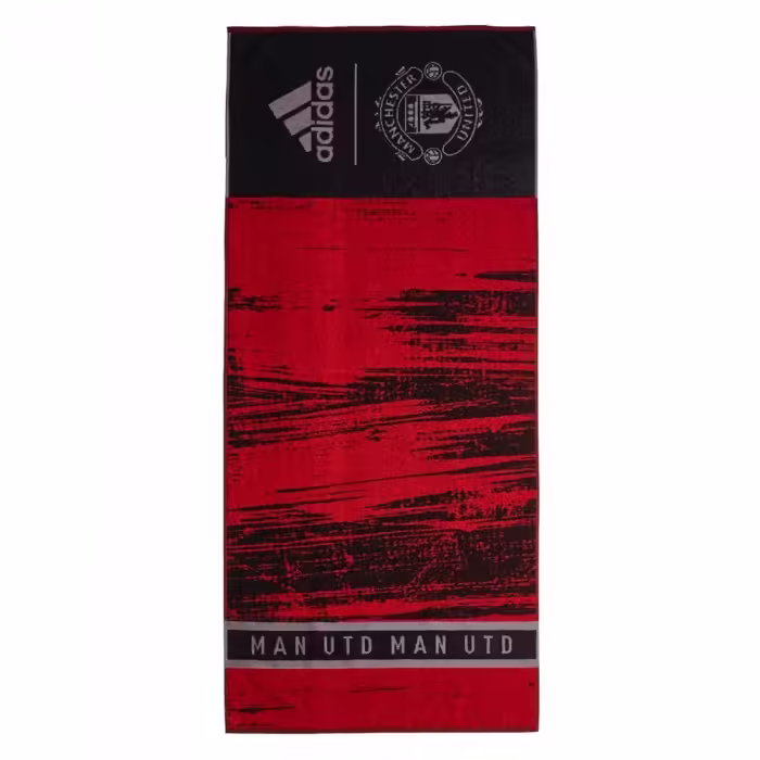 Полотенце Adidas MUFC TOWEL Черный/Красный No Size