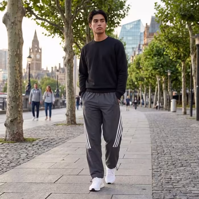 Pantaloni Adidas M FI WV LOOSE P - 7