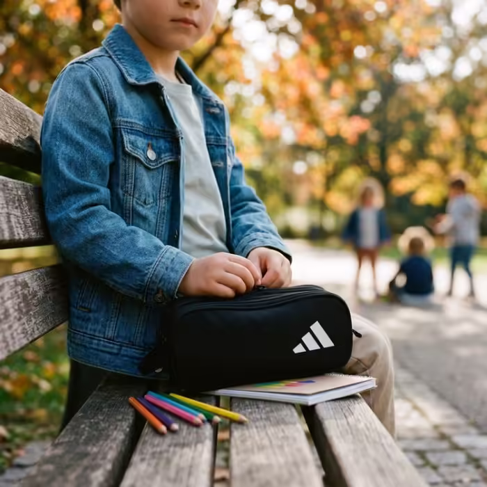 Пенал Adidas TWO ZIPPER PENCIL CASE - 7