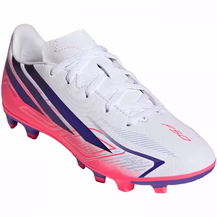 Бутсы Adidas F50 HYPERFAST CLUB FG/MG Белый 38.5 - 5