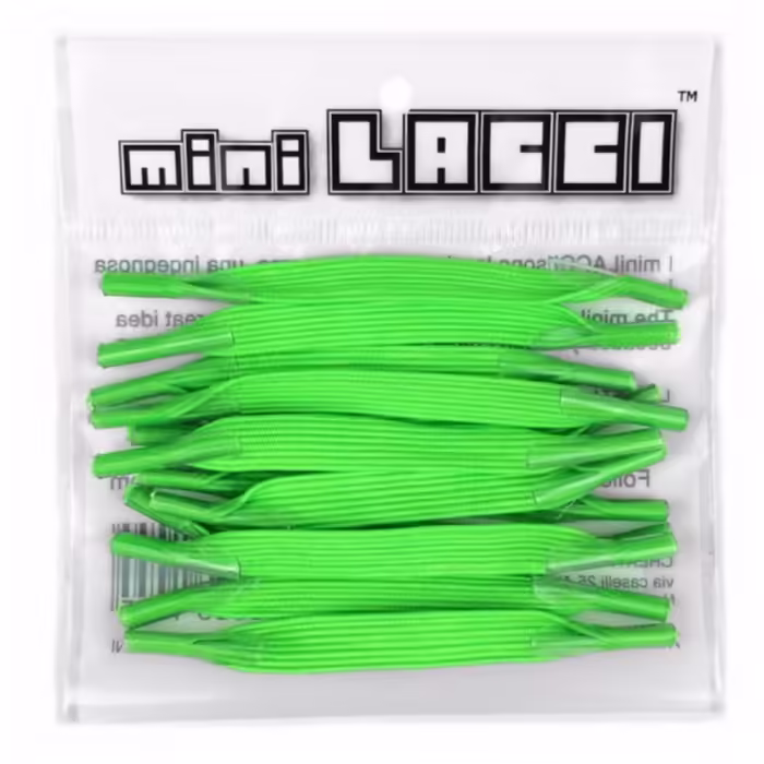 Set sireturi 12 buc miniLACCI ML-08 Verde