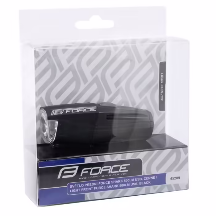 Передний фонарь Force SHARK 500LM USB - 2