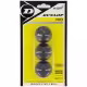 Set mingi pentru squash 3 buc Dunlop Pro 2 dots 3B