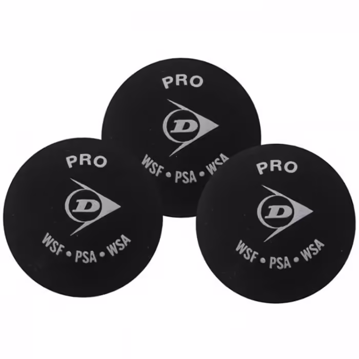 Set mingi pentru squash 3 buc Dunlop Pro 2 dots 3B - 2