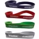 Set benzi elastice YORK Resistance Band Power Set-4