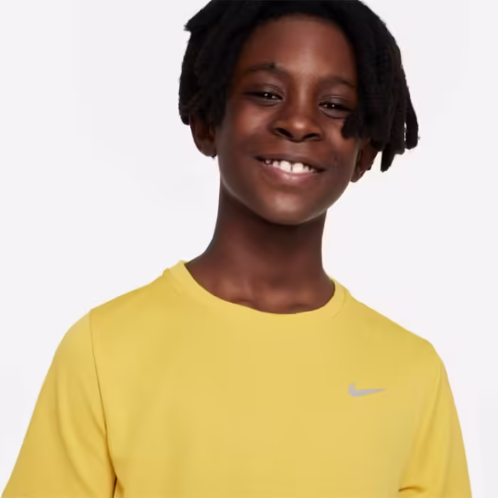 Tricou Nike B NK DF MILER SS Galben XL - 4