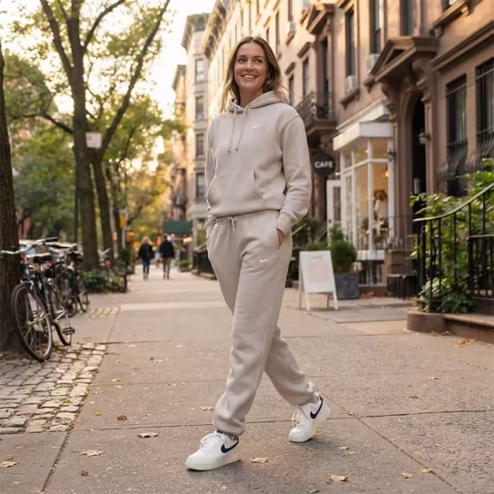 Pantaloni Nike W NSW PHNX FLC HR OS PANT 2 - 8
