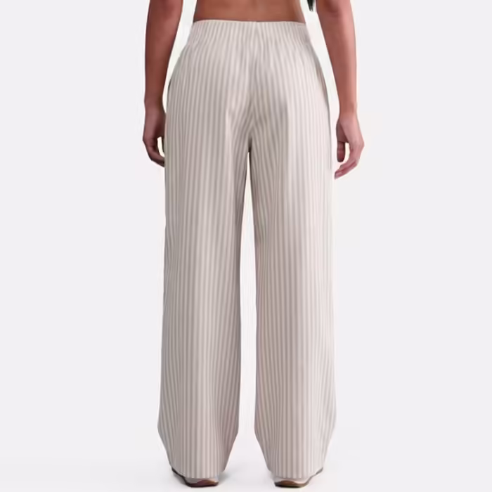 Брюки Nike W Sportswear Chill Poplin Бежевый/Серый XL - 2