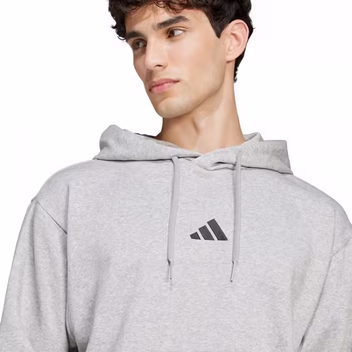Толстовка Adidas ESSENTIALS FEELCOZY FLEECE Серый XS - 4