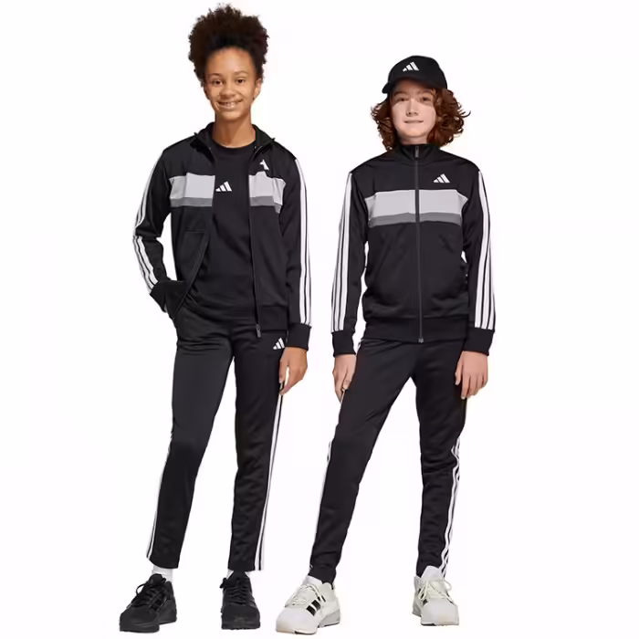 Costum Sportiv Adidas J 3S TIBERIO TS Negru 128 - 4