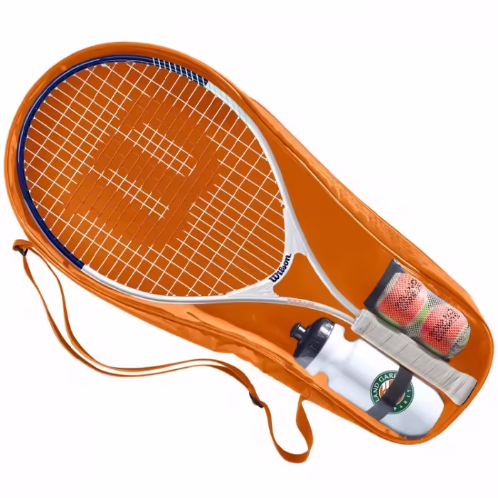 Racheta tenis de camp Wilson ROLAND GARROS ELITE JR KIT 23