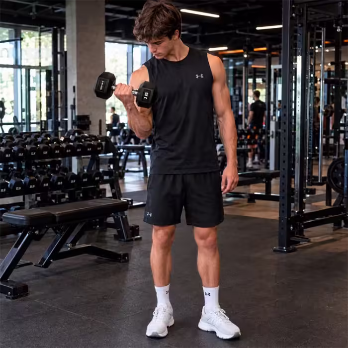 Гантель 2 кг HMS HEX PRO Dumbbell Черный/Серебристый 2 kg - 6