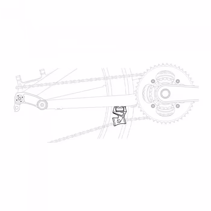 Цепь Exustar for 1-3-speed cw-sets\r\n Черный - 2