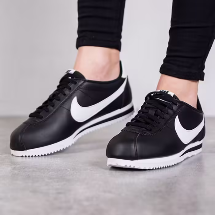 Кроссовки Nike CLASSIC CORTEZ LEATHER Черный 36 - 3