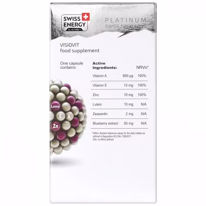 Витамины Swiss Energy NanoCaps Swiss Energy VISIOVIT N30 - 3